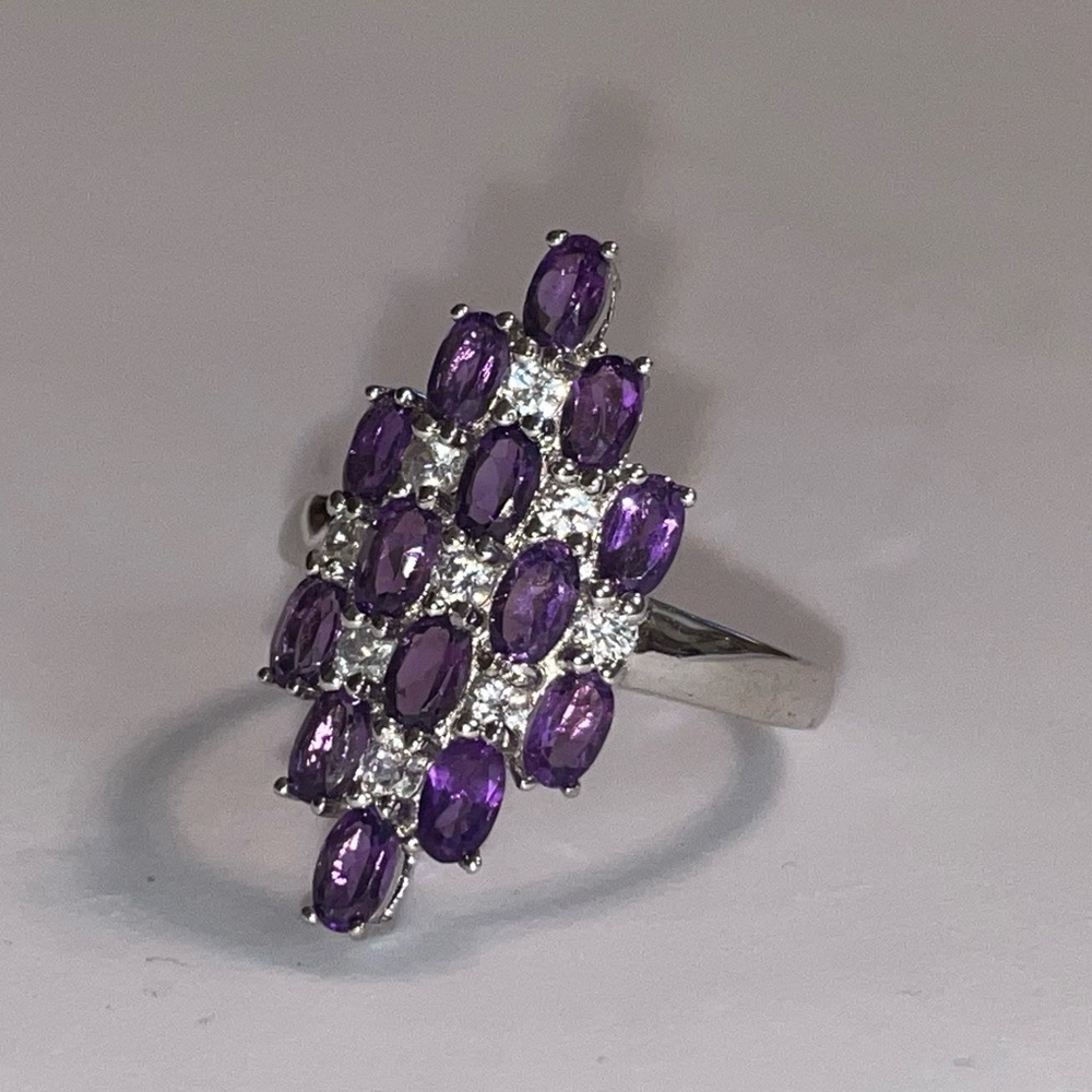 Purple stone rain